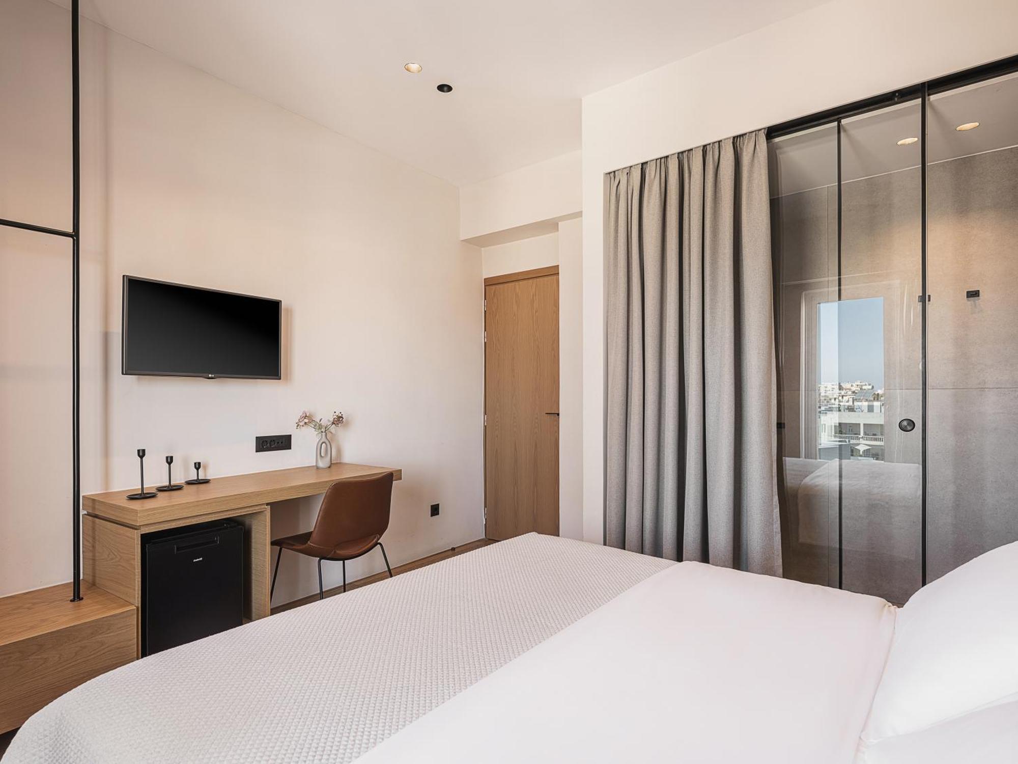 Theofilos City Hotel Chrissi Akti Chania Exterior foto