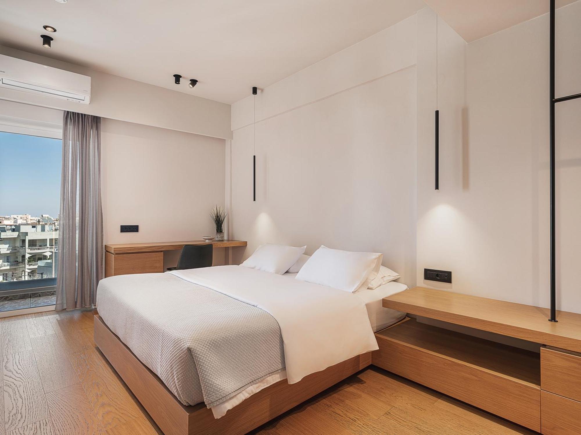 Theofilos City Hotel Chrissi Akti Chania Exterior foto